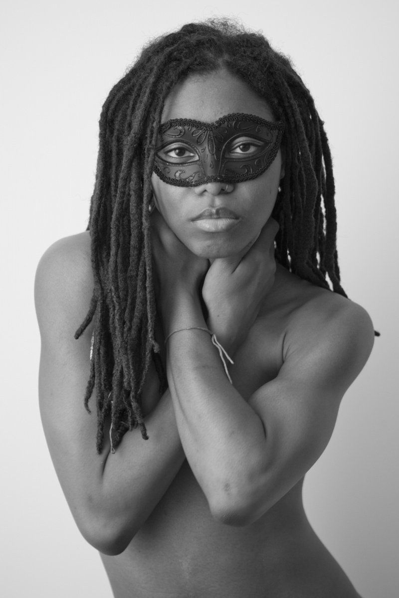 Female model photo shoot of Sirene Nudes in Soho, NYC