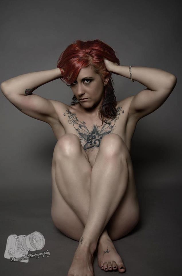 Female model photo shoot of Barbara Fleuret by The MaverickPhotography