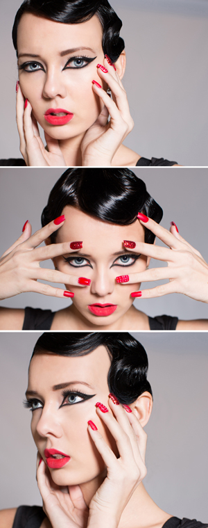 Female model photo shoot of RetouchMePlease, makeup by MUA TiffanyG