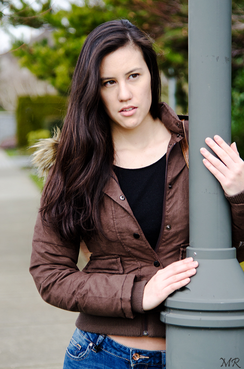 Female model photo shoot of Kayla Teresa by Images by MR in UBC