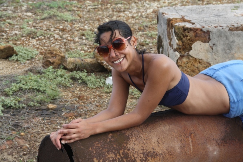 Female model photo shoot of Charjaime in Aruba Seroe Colorado