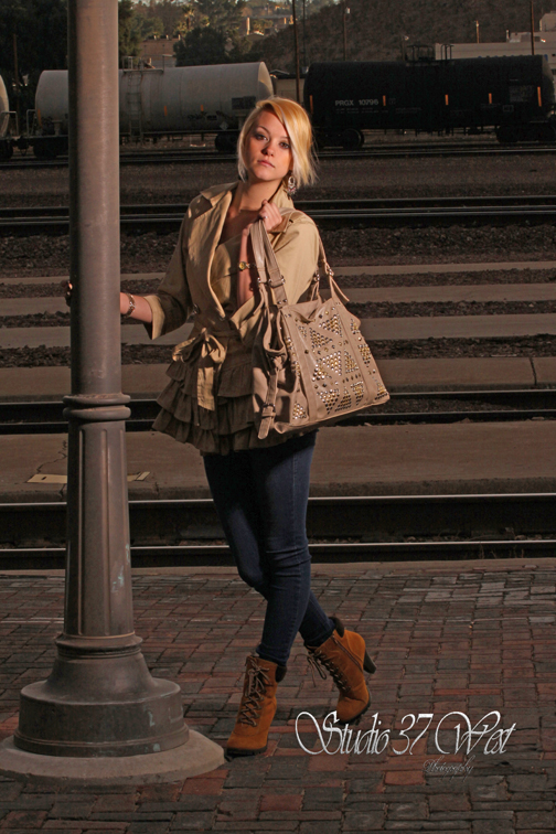 Female model photo shoot of Everlasting Photography and Heather Whitman in Train Station, Barstow CA