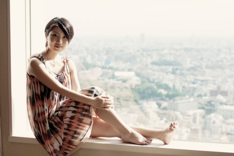 Female model photo shoot of Elena Gur Manning in Tokyo, Japan