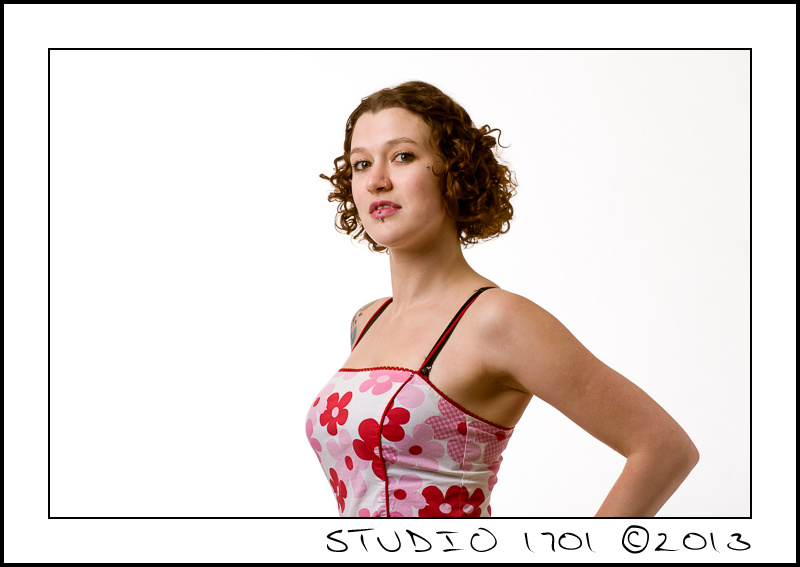 Male and Female model photo shoot of Studio1701 and Danielley Doll