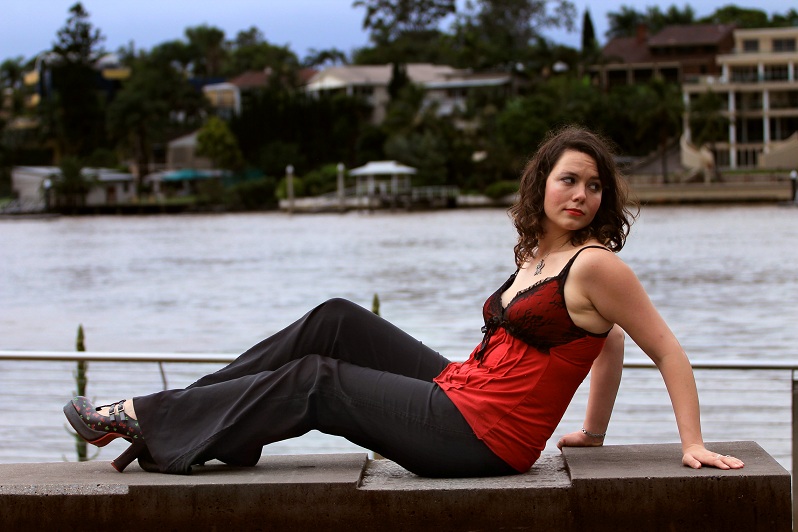 Female model photo shoot of Meredith Navin by Scott L Photography in Brisbane Powerhouse 3-3-12
