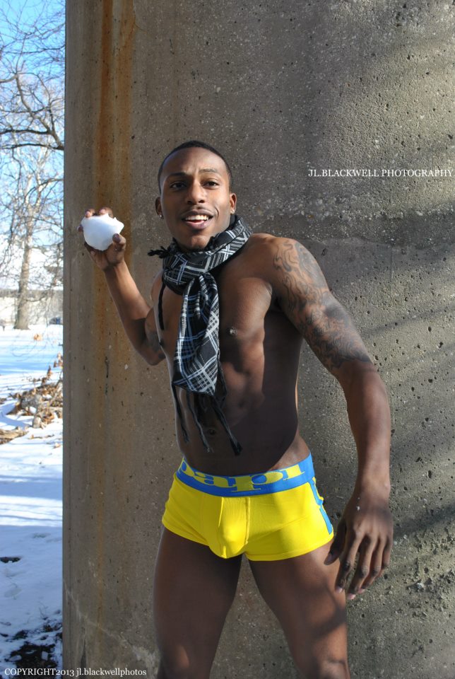Male model photo shoot of JL BLACKWELL and Tahy-Reyl in Chicago park