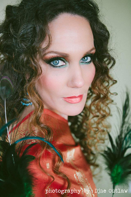Female model photo shoot of nancyz makeup in corona, ca