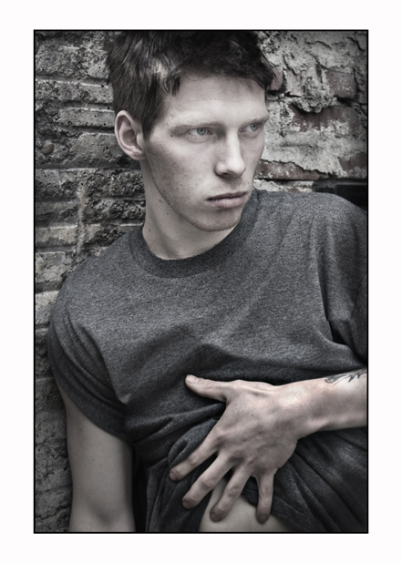 Male model photo shoot of Silken Hammer