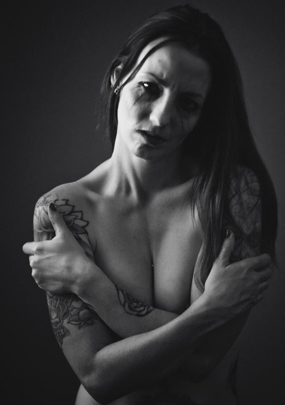 Female model photo shoot of SaraSinful by Kyle Karges
