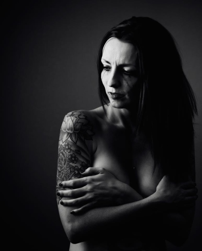 Female model photo shoot of SaraSinful by Kyle Karges