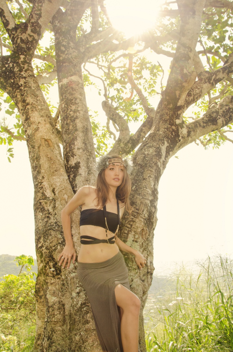 Female model photo shoot of Kari Photography in Tantalus, Hawaii