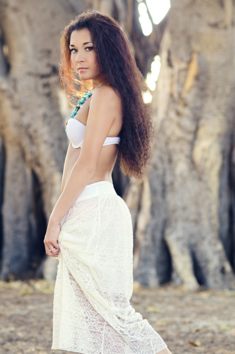 Female model photo shoot of Kari Photography and KayJ in Diamond Head, Hawaii
