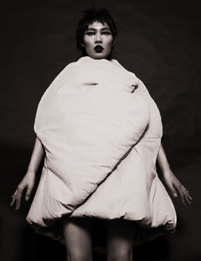 Female model photo shoot of YUI TAI by Yuji Watanabe in london