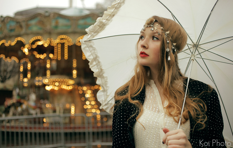 Female model photo shoot of Sophie Shaw in Monmartre, Paris