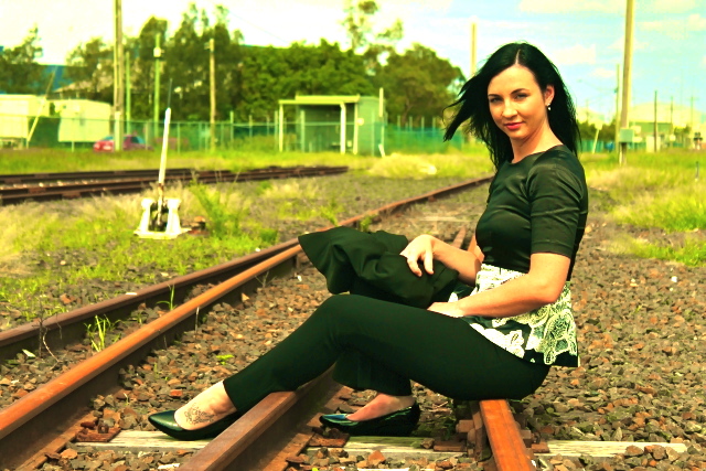 Female model photo shoot of Belinda Riley by MartinFunPhotography in Brisbane