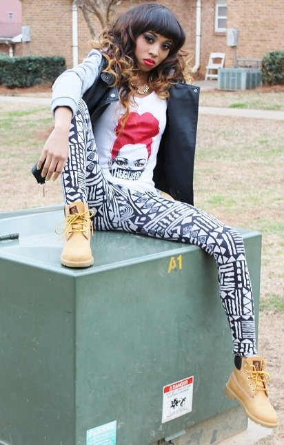 Female model photo shoot of Tiffany LaSha in Charlotte NC