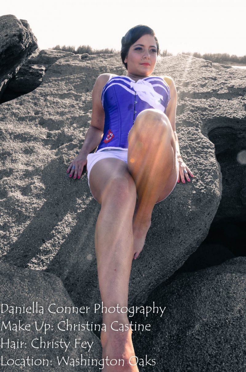 Female model photo shoot of Daniella Conner Photo in Flagler Beach, Florida
