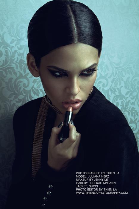 Female model photo shoot of Makeup Artist Jenny Le