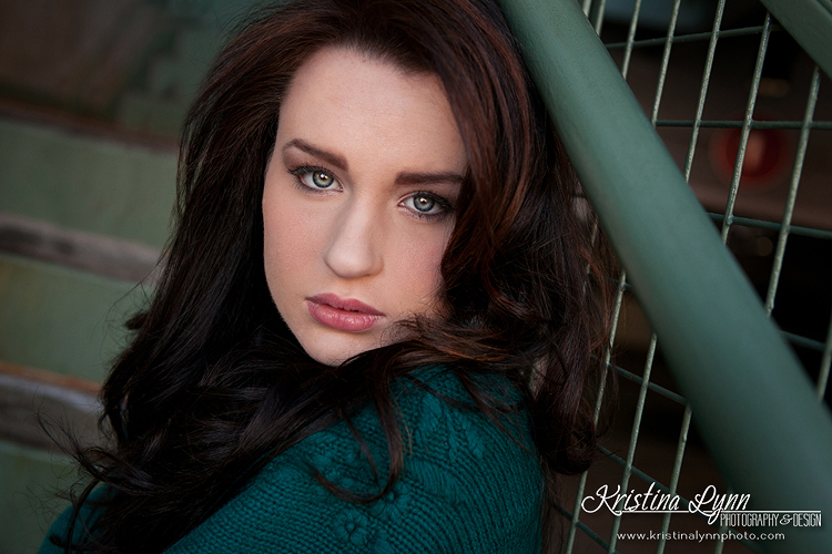 Female model photo shoot of Kristina Lynn Photo and Katie Etcheverry in Denver, CO, makeup by The Photo Goddess