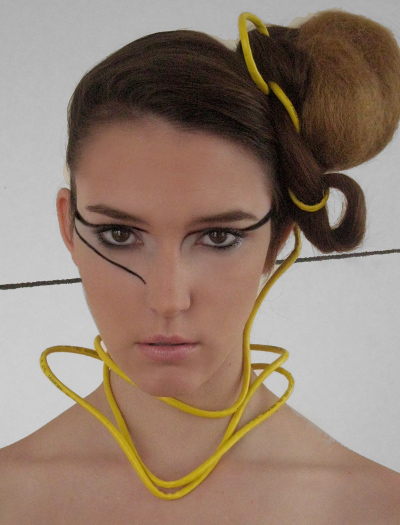Female model photo shoot of makeup by vesta in Brooklyn