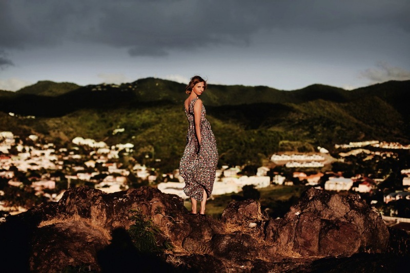 Female model photo shoot of Reina Renee in St.Maarten