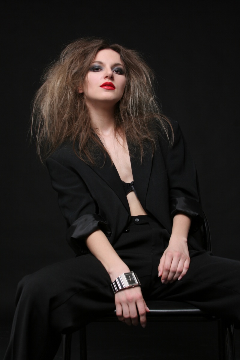 Female model photo shoot of Elvira Go in Volgograd