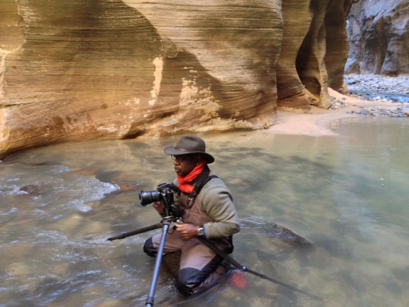 Male model photo shoot of chuckharlinsphotography in Virgin River, Utah