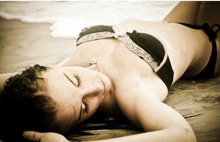 Female model photo shoot of Brittany Suncin in Tybee Island, GA