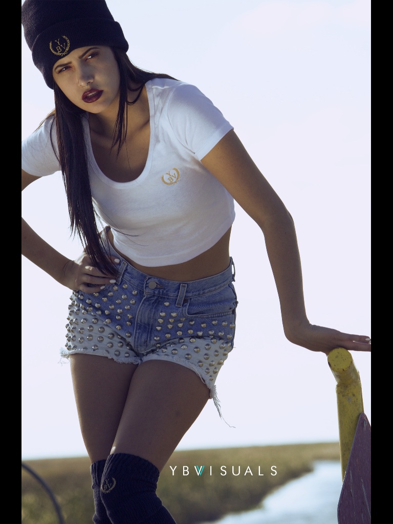 Female model photo shoot of Tasha RUTHless, clothing designed by YBVisuals