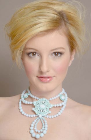 Female model photo shoot of Tiffany Hall Beauty