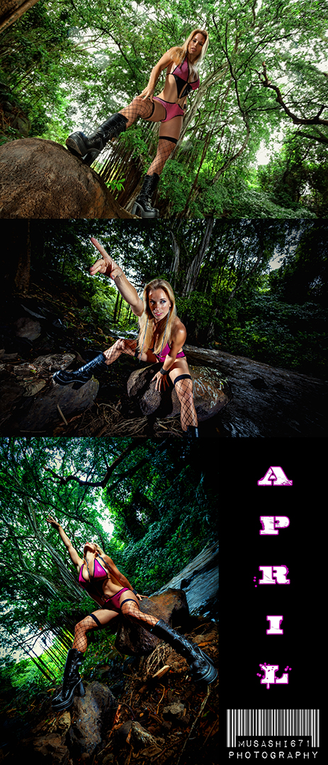 Female model photo shoot of April- by musashi671 in Oahu