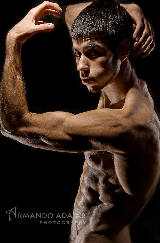 Male model photo shoot of David Raybin by armando adajar 