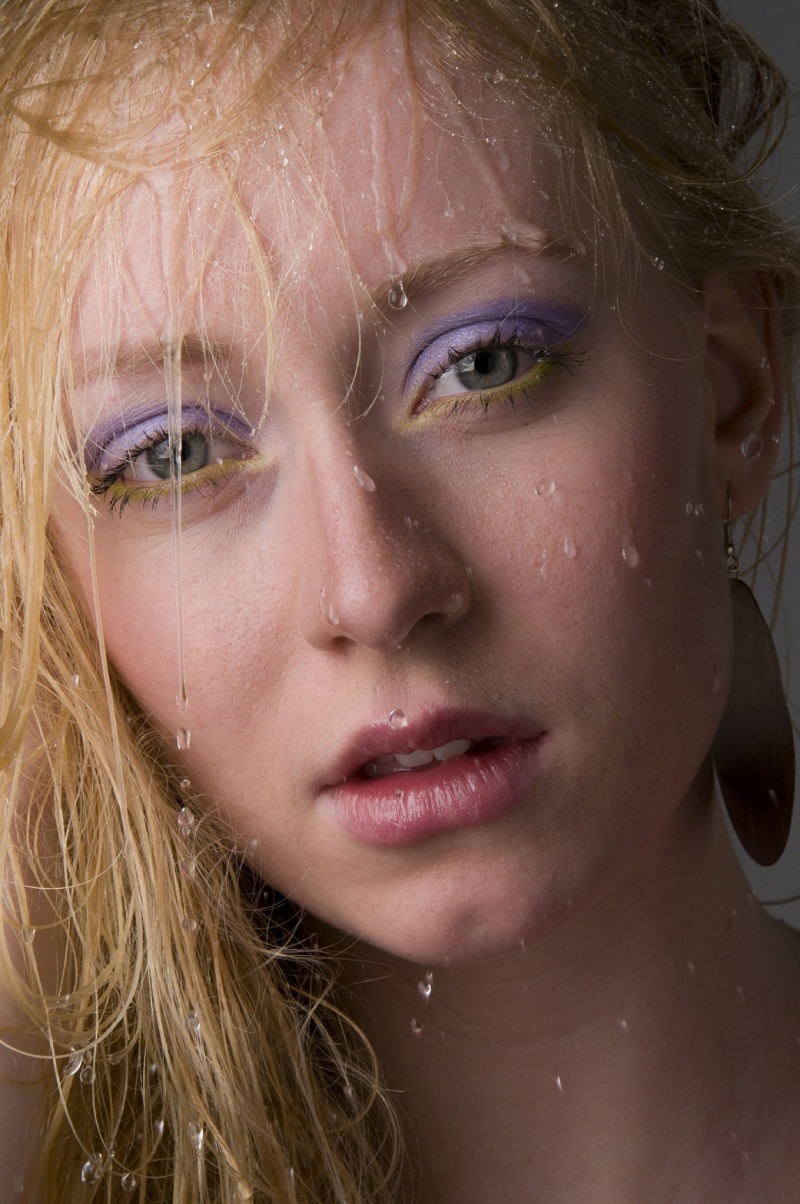 Female model photo shoot of Chantells by imago_vivus in Zwolle, makeup by visa- Annelijn