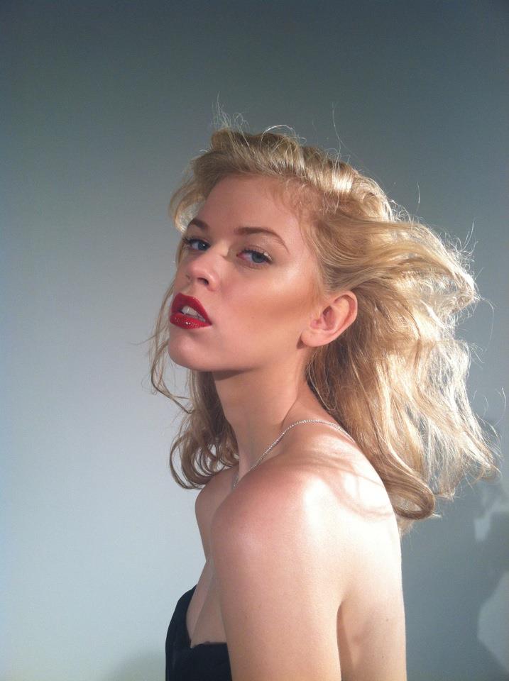 Female model photo shoot of Nicole Elle Makeup in New York City