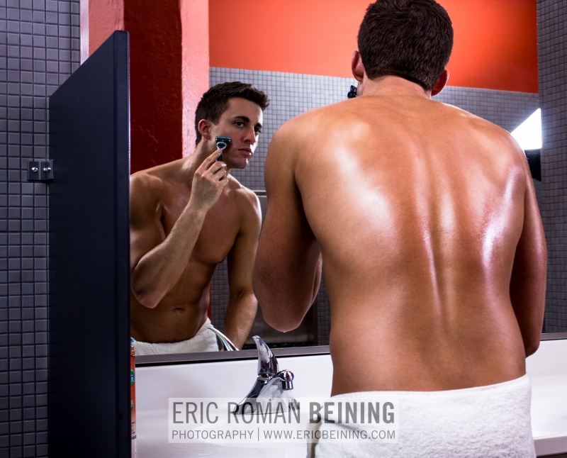 Male model photo shoot of Eric Roman Beining and Featherplay_Modeling