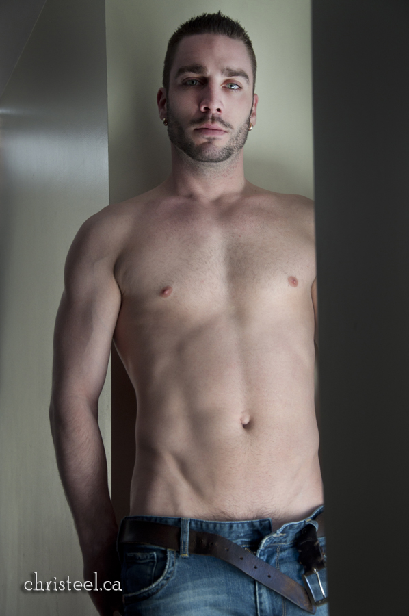Male model photo shoot of FrancC by Chris Teel in Montreal