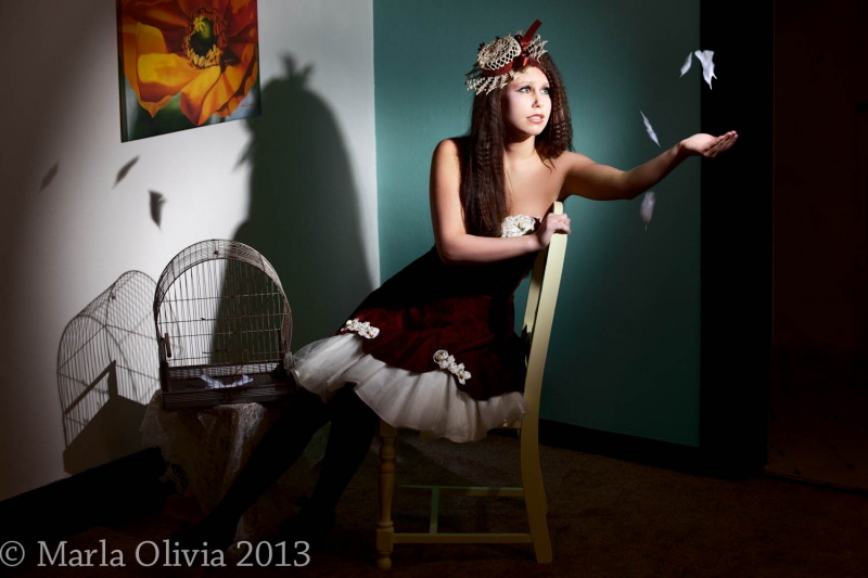 Female model photo shoot of Marla Olivia Photo and Vittoria Bellini