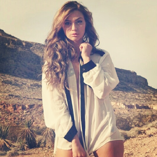 Female model photo shoot of Danielle Turpin  in Las Vegas, NV