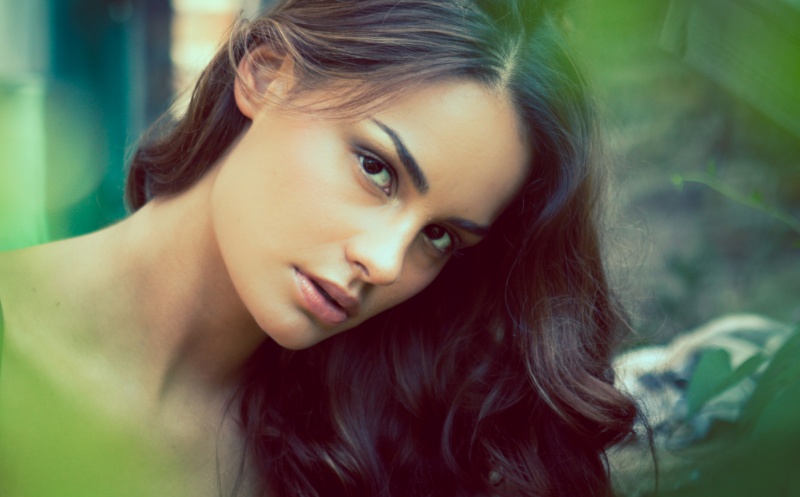 Female model photo shoot of eniko hajnal in London