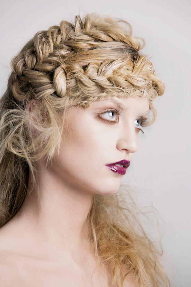 Female model photo shoot of Heather Chapman Hair