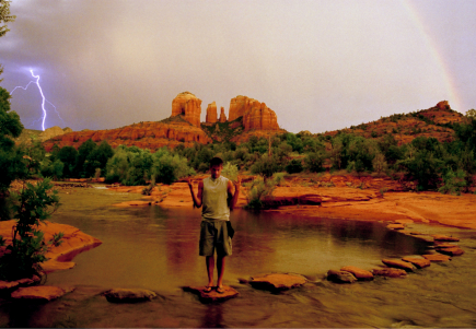 Male model photo shoot of Irvines Images in Sedona Arizona