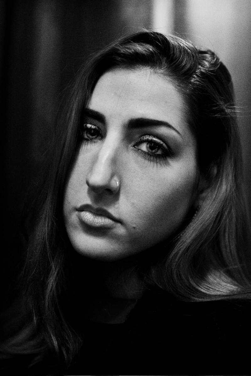 Female model photo shoot of Makeup Model  in Soho, New York