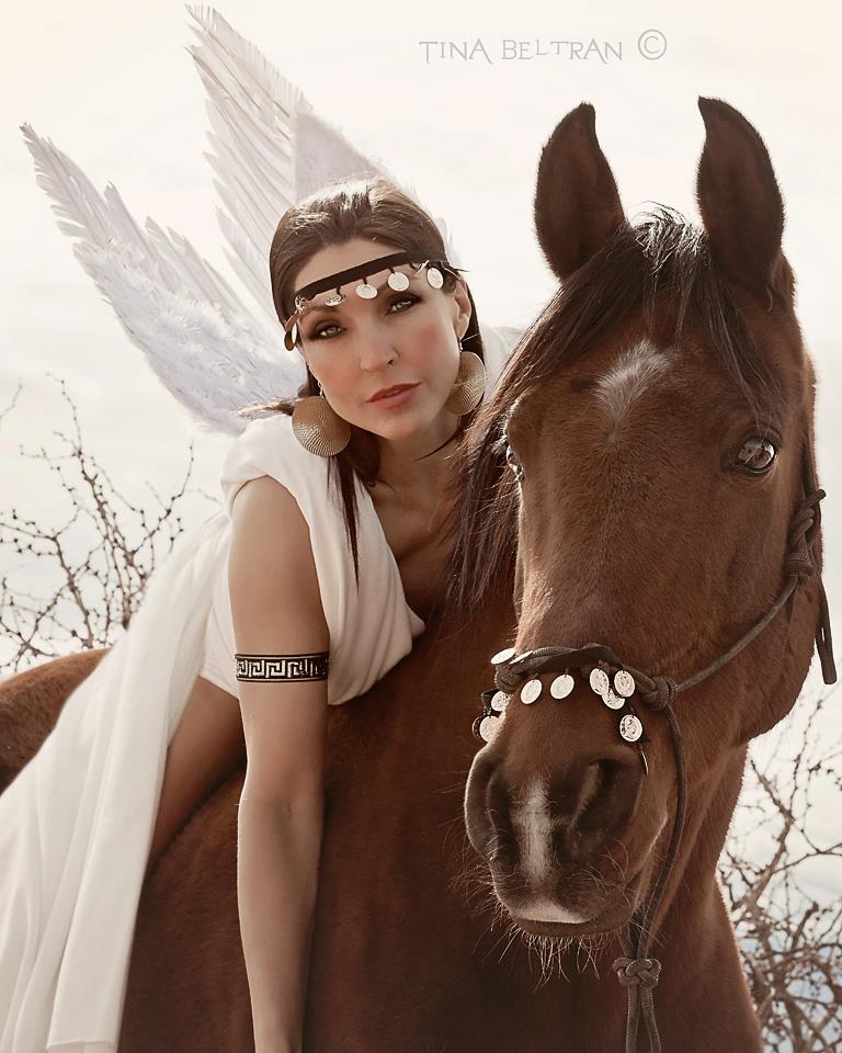 Female model photo shoot of Darla Mae in Moose Horse Ranch, Tularosa, NM