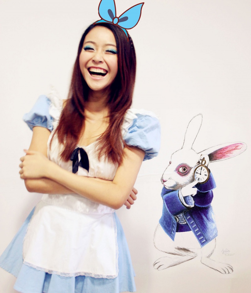 Female model photo shoot of BunnywithTuna