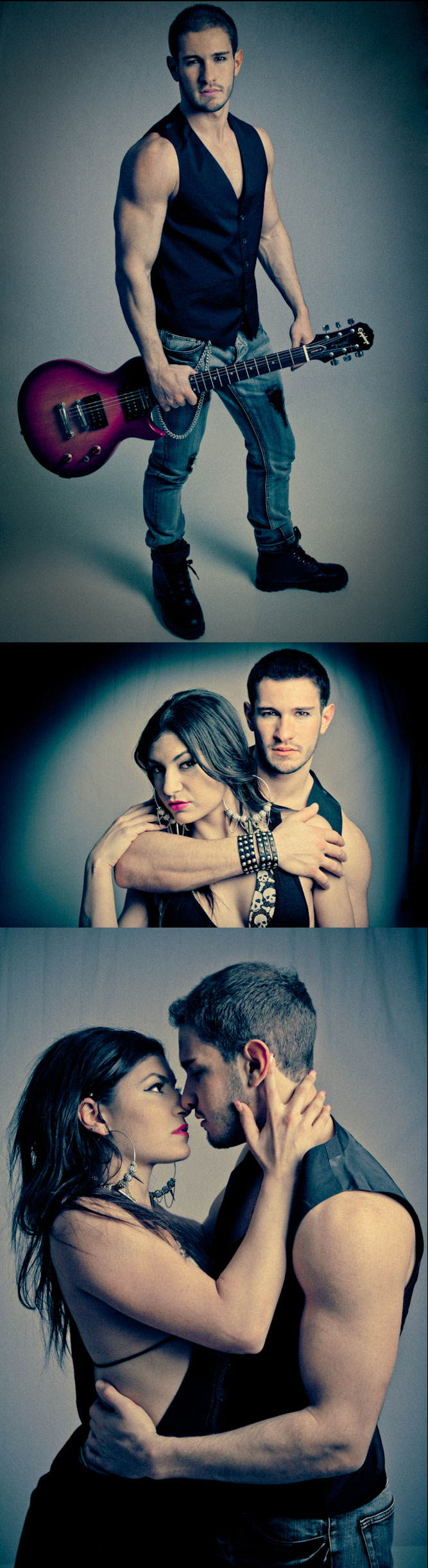 Male and Female model photo shoot of justintormey, Im What You Need and Deleteddeleted, wardrobe styled by tracylittle, makeup by Crystal Rose MUA