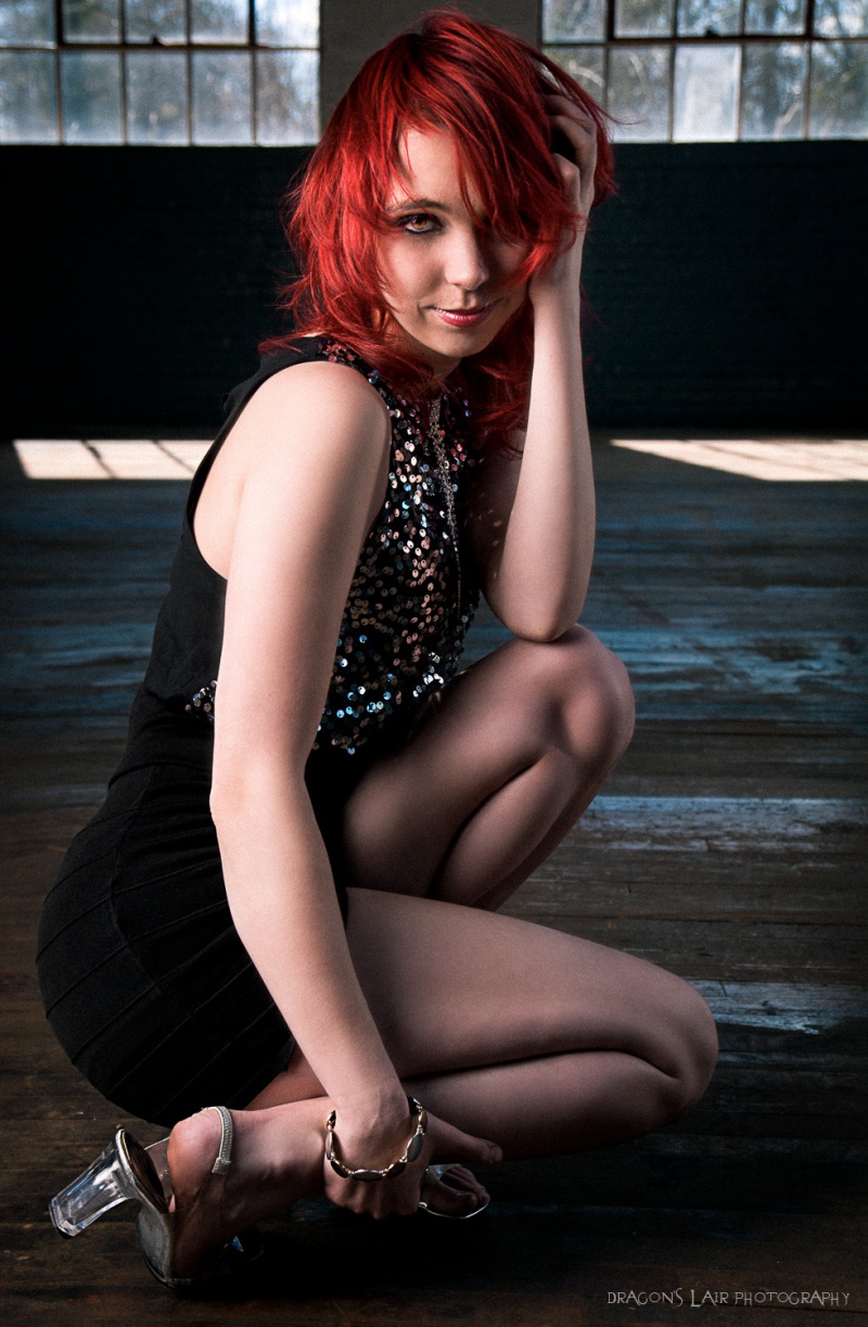 Female model photo shoot of BDI Ariel Caligan  by DragonsLair Photography in Pittsboro,NC