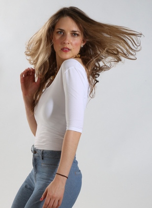 Female model photo shoot of Natalie Bennington in New York