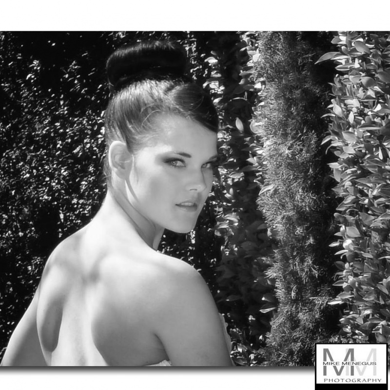 Female model photo shoot of RaeRuthless in San Diego Bridal Show