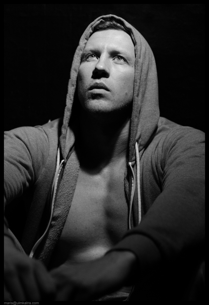 Male model photo shoot of Maris Ulmkalns