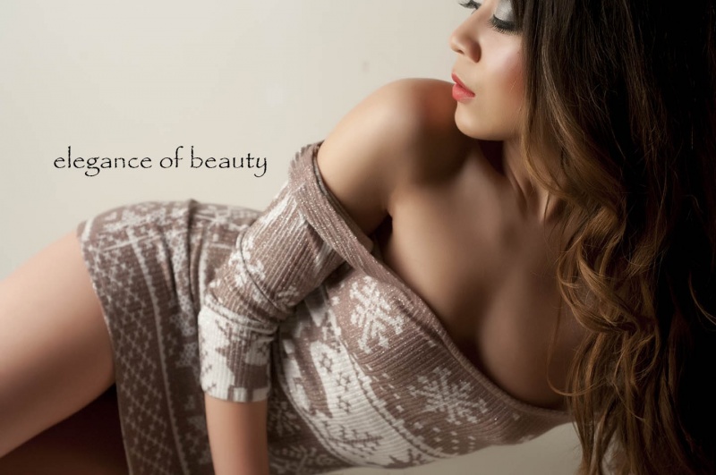 Female model photo shoot of Micala Valles by Elegance of Beauty